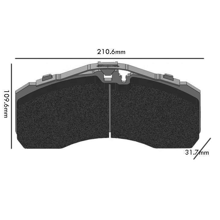 Pads Brake Wva29253 29278 Oem Truck Parts & Accessories Disk Pads for SSCANIA/Mercedes-Benz/MAN/Iveco Front Rear Bus Brakes Pads